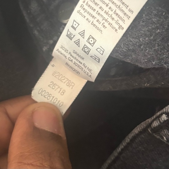 Spanx Jean-ish Ankle Leggings Womens Sz M Gray Stretch Stylish M - Picture 5 of 6